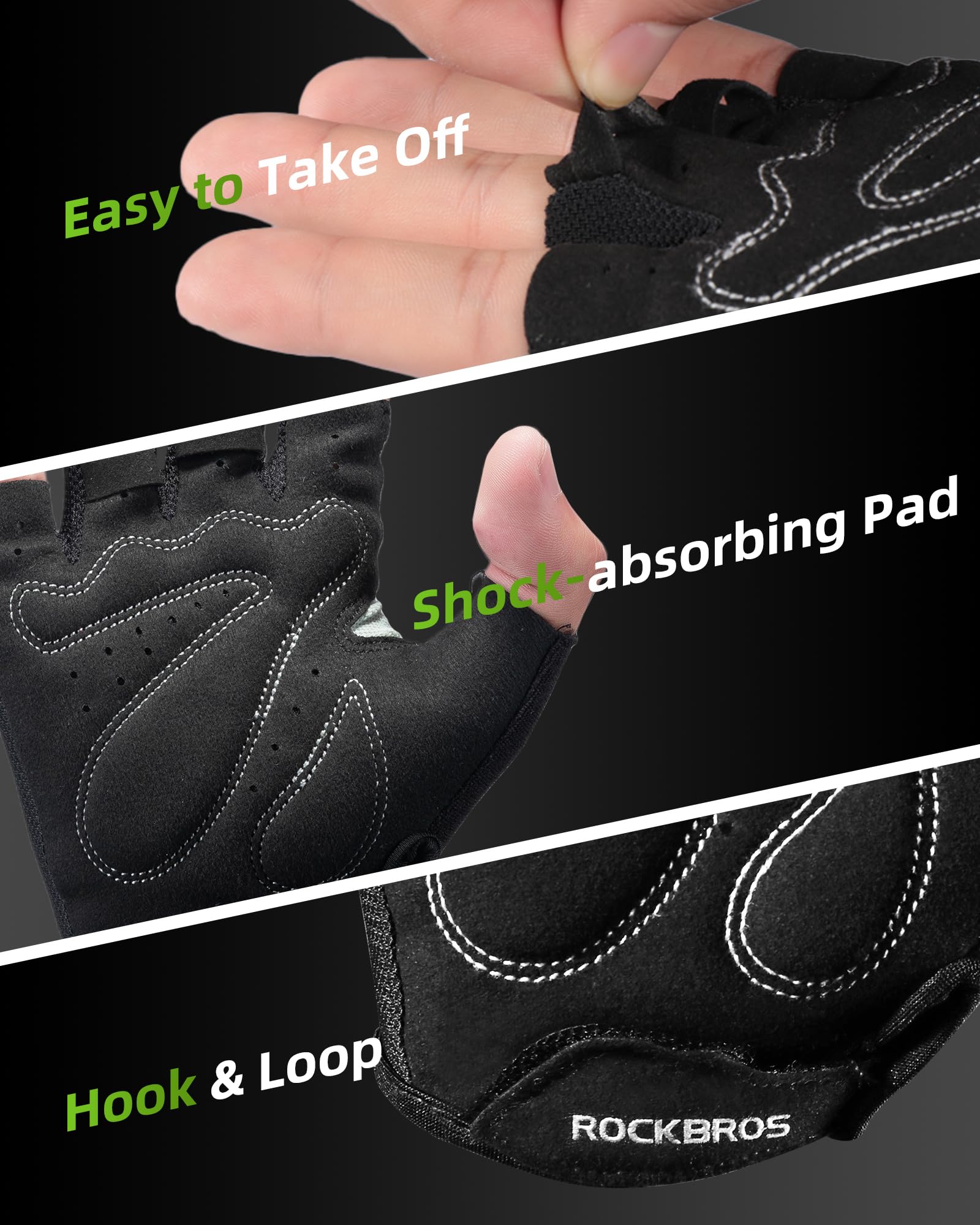 Cycling Gloves for Men Women - Breathable Bike Gloves - Image 10