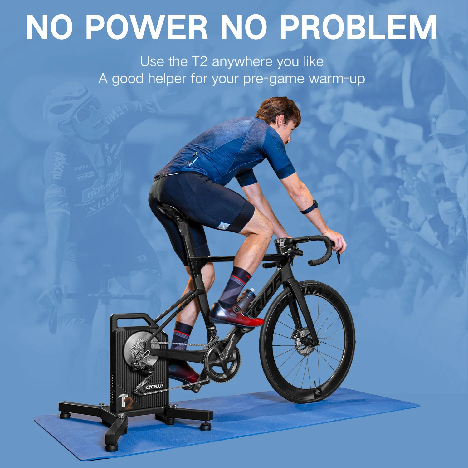 【CYCPLUS】T2 Smart Direct-Drive Bike Trainer - Image 10