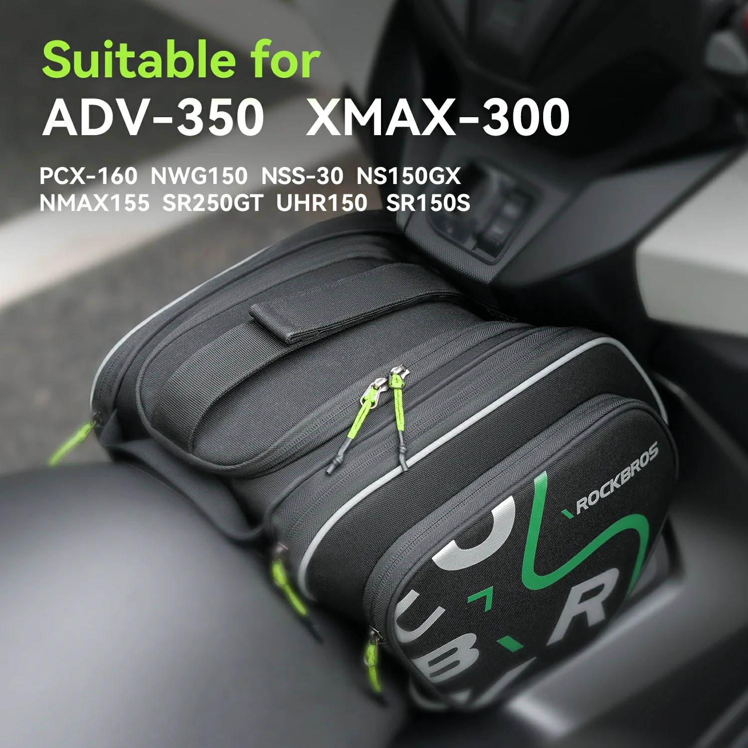 Motorcycle Tank Bag Helmet Bag 12L With Rain Cover - Image 2