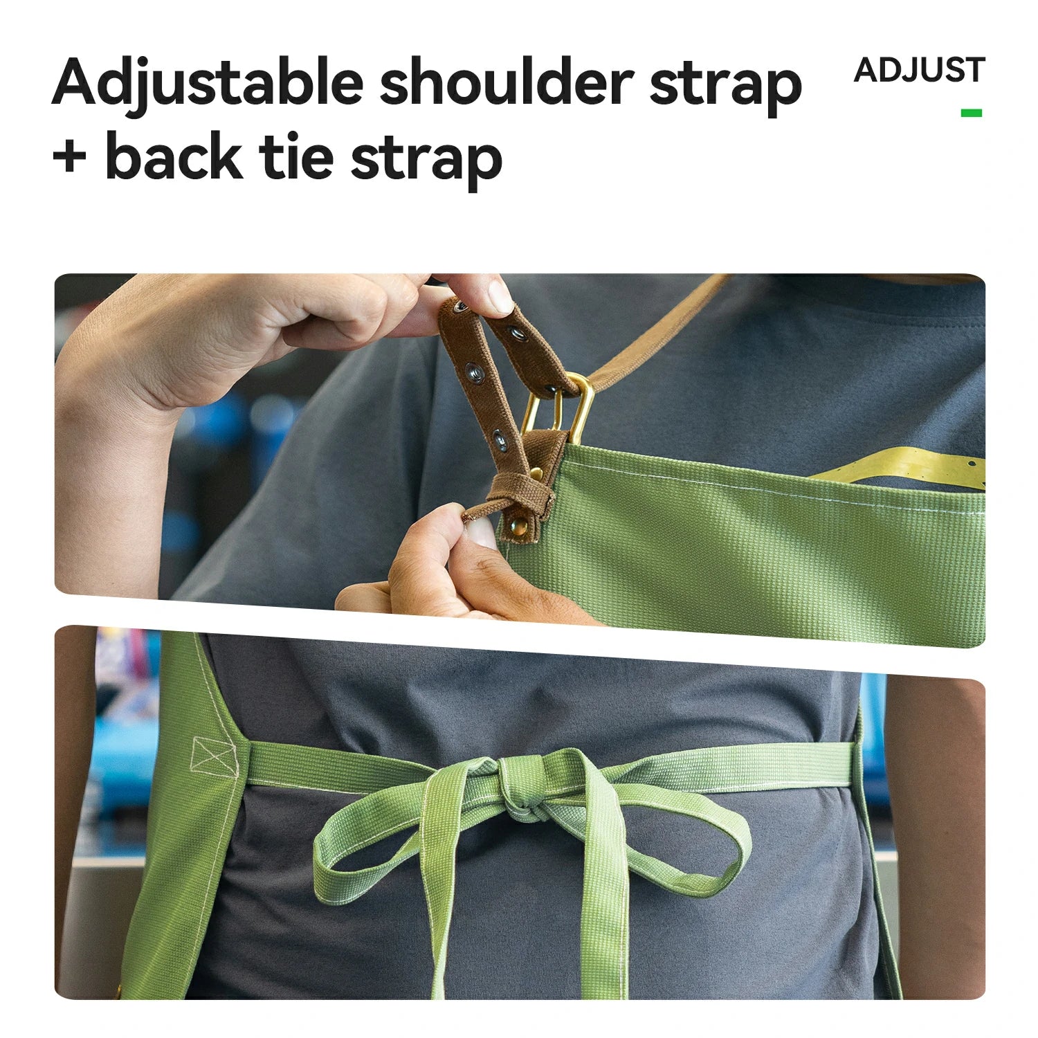Multi-Pocket Work Apron - Image 4