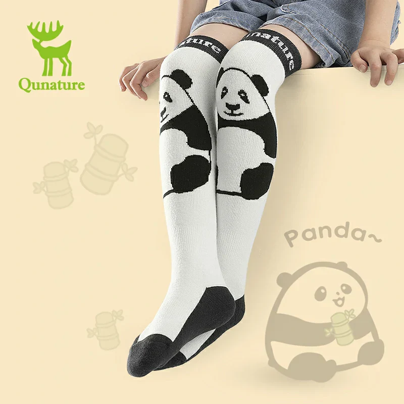 Qunature Kids Panda Ski Socks | Heat Retaining Winter Warmth - Image 7