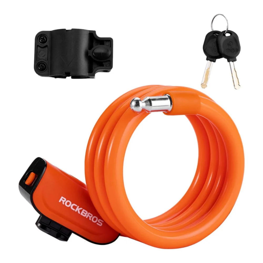 ROCKBROS 3ft Bike Cable Lock - Secure, Lightweight with Mounting Bracket - Image 2