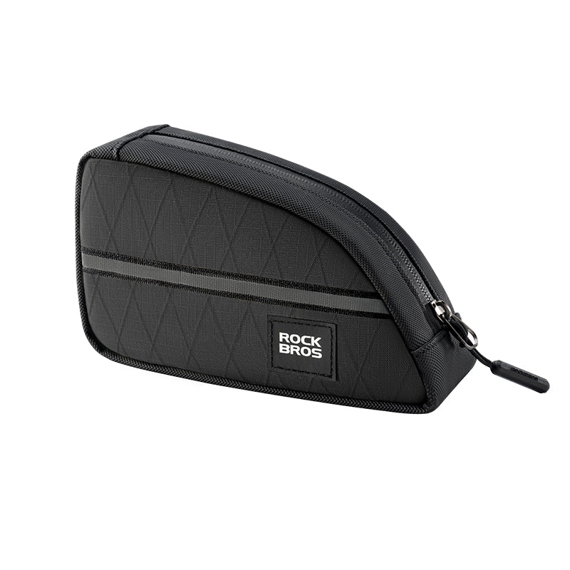 ROCKBROS Bicycle Top Tube Bag Bike Front Frame Bag Waterproof Nylon Pouch Pack 0.9L - Image 2