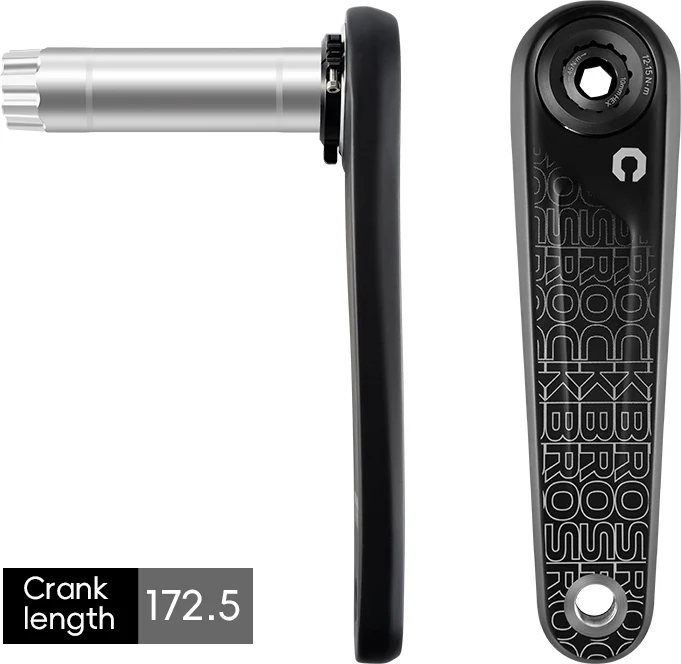 ROCKBROS Carbon Fiber Bike Crankset - Image 5