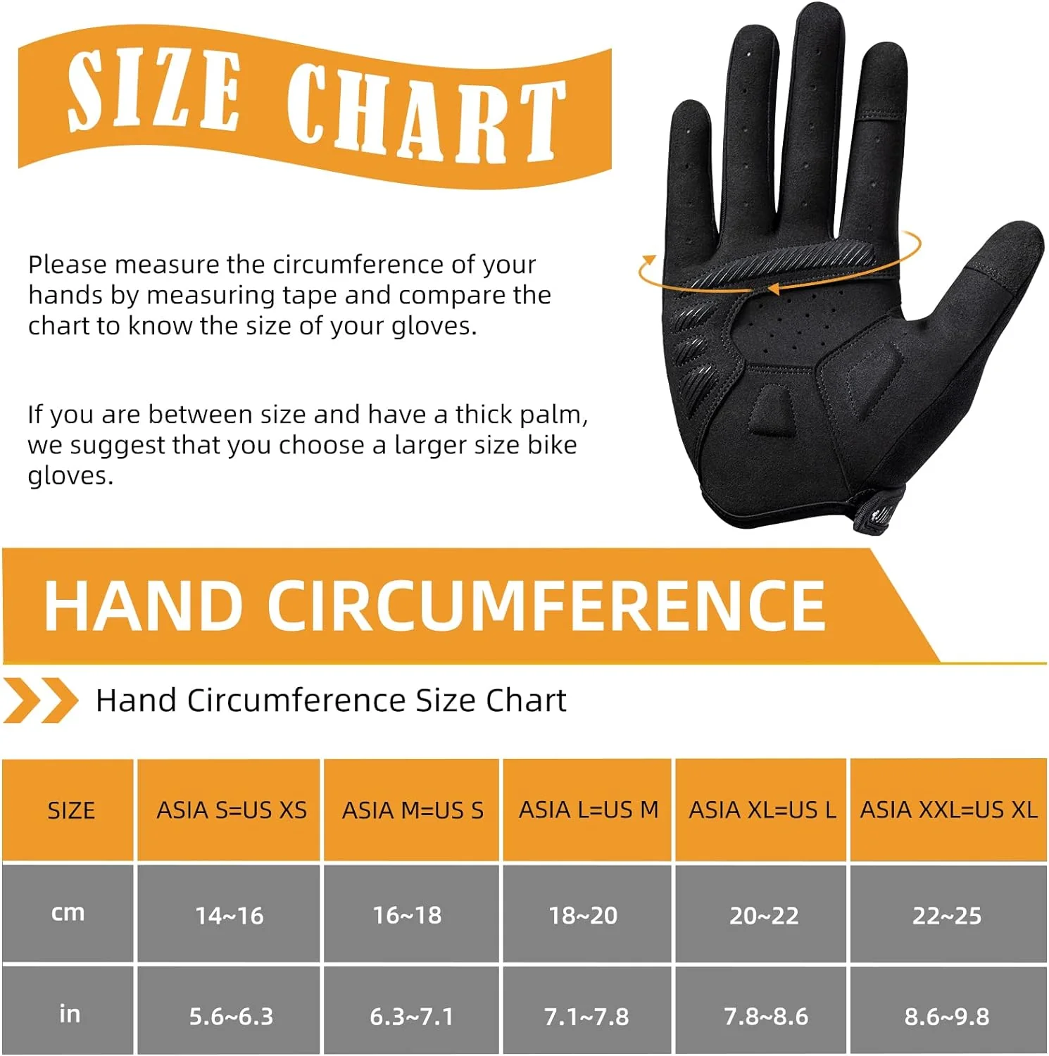 ROCKBROS Cycling Gloves Shock Absorbing Breathable - Image 7