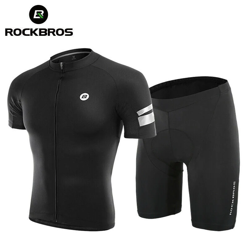 Cycling Jersey Shorts Set Bike MTB Compression Wicking Sport Pants Breathable Coolmax Pad Pants For Men Women - Image 7