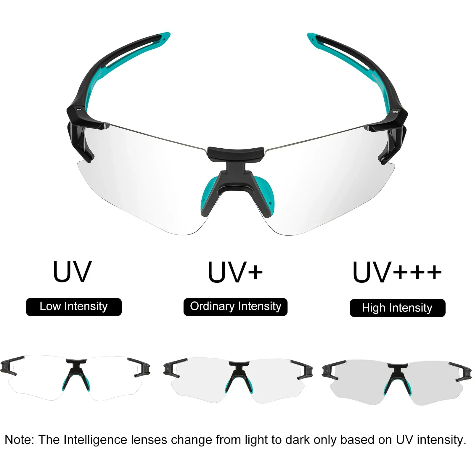 ROCKBROS Cycling Sunglasses Photochromic Bike Glasses for Men Women Sports Goggles UV Protection - Image 17