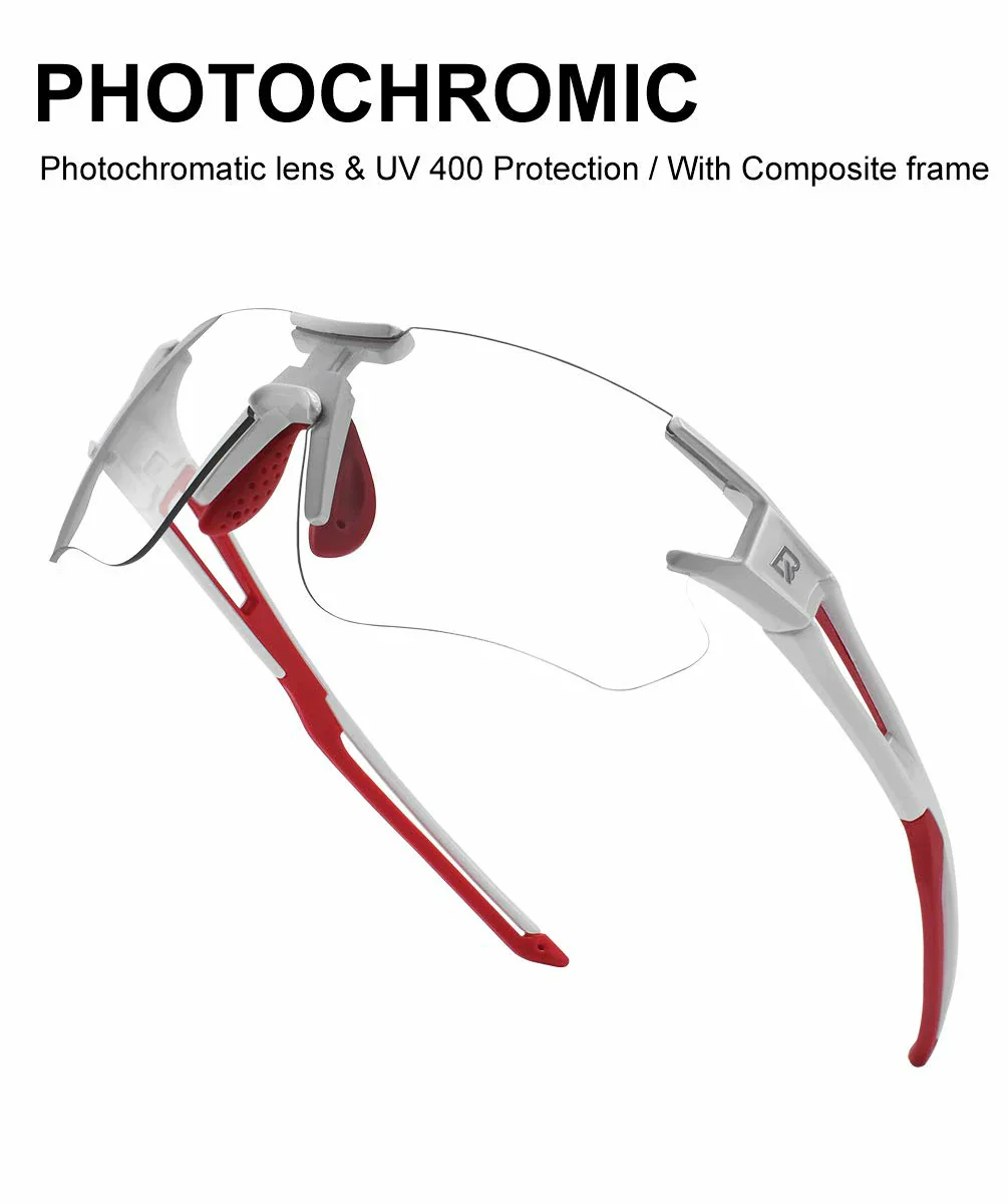 ROCKBROS Cycling Sunglasses Photochromic Bike Glasses for Men Women Sports Goggles UV Protection - Image 27