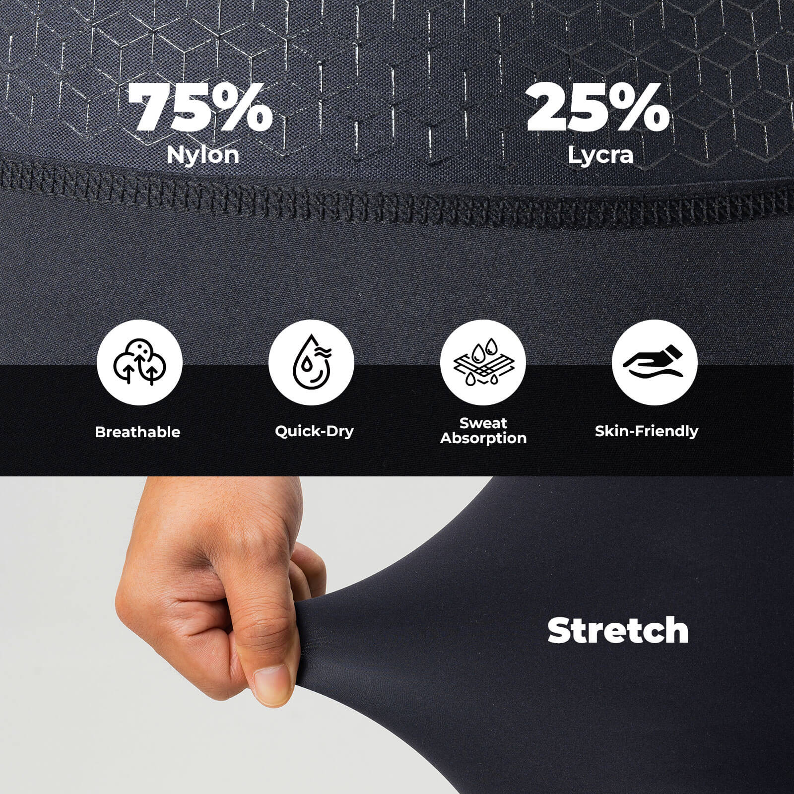 ROCKBROS Elastic Interface® Pads Men’s Cycling Waist Shorts - YDDK013 - Image 4