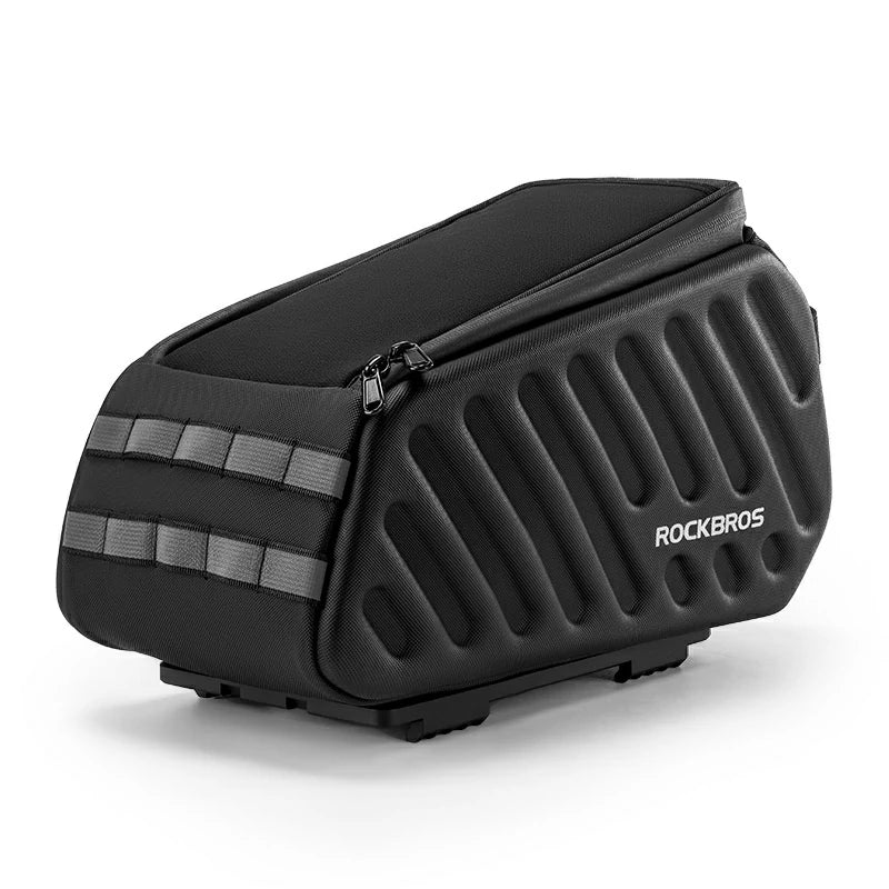 ROCKBROS Hard Shell EVA Bike Rack Bags Waterproof with Lock 7.5L - Image 2