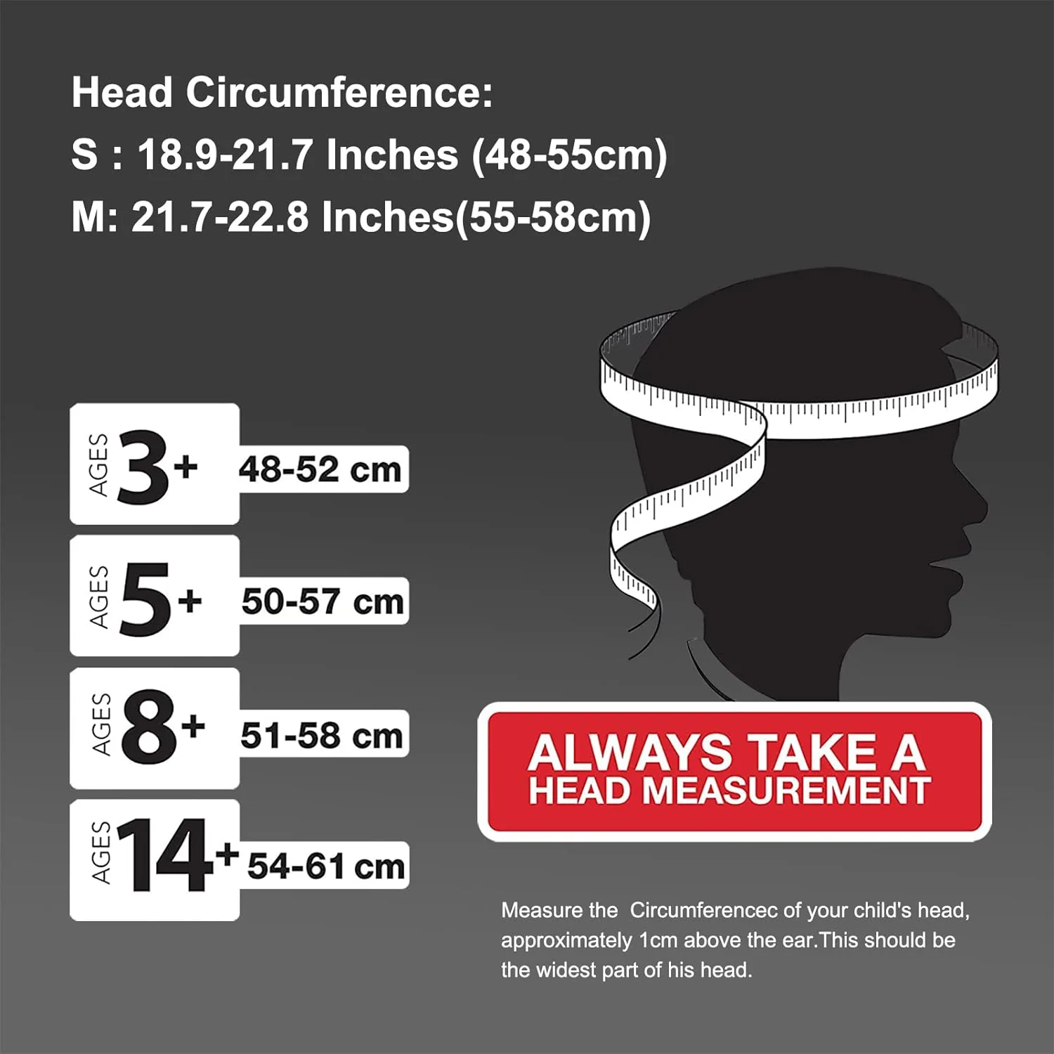 ROCKBROS Kids Full Face Bike Helmet Ages 5-14 Anti-Collision Detachable Chin - Image 14