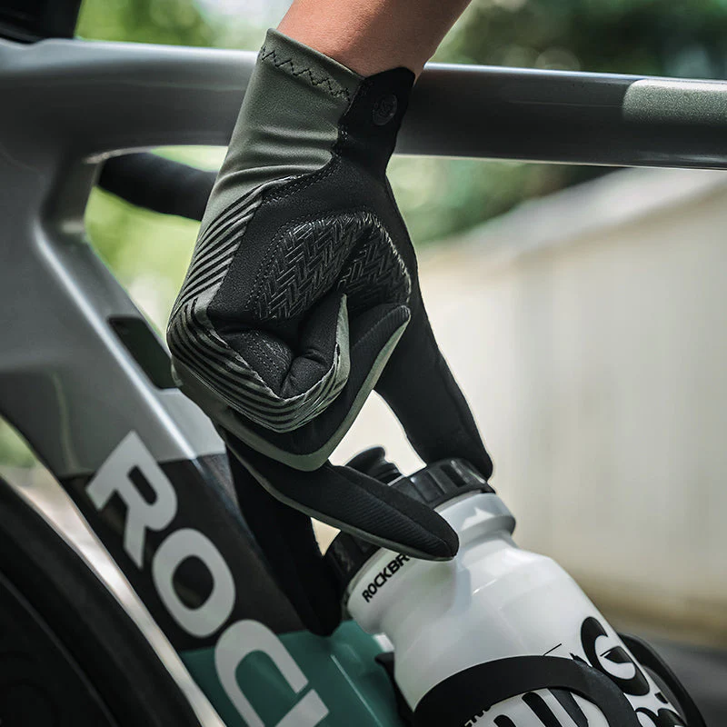 ROCKBROS MTB Gloves - Touch Screen, Anti-Slip Full Finger Cycling Gloves - Image 5