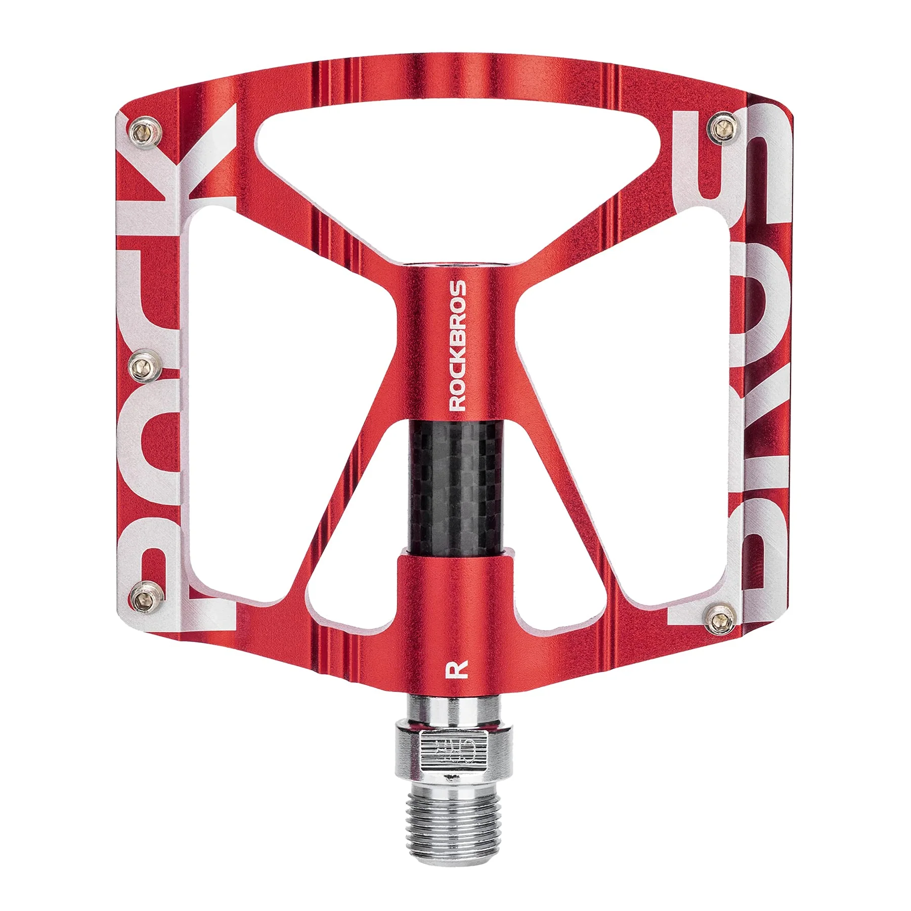 ROCKBROS Mountain Bike Pedals MTB BMX Pedals CNC Non-Slip Lightweight Aluminum Alloy Bicycle Pedals 9/16" - Image 12