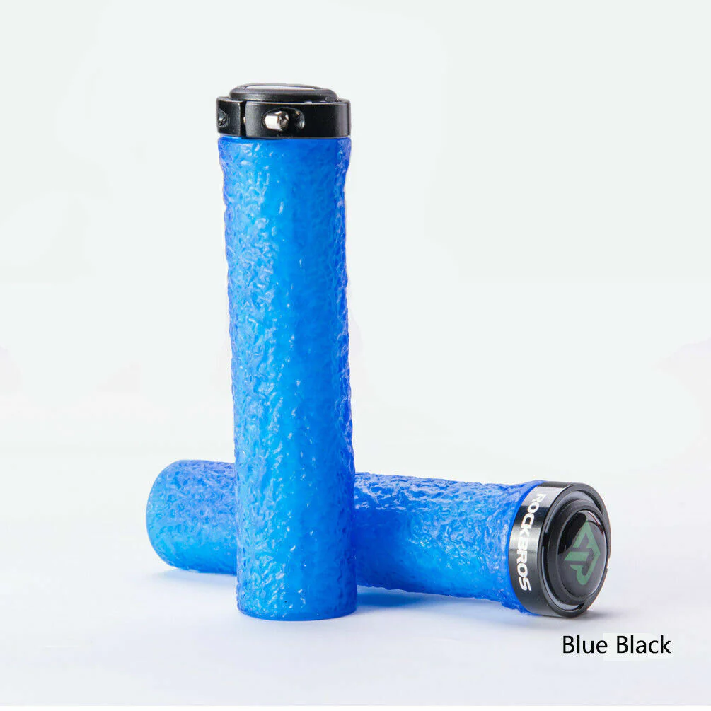 ROCKBROS Mountain Road Bike Grips Bicycle Handlebar Grips Double Lock-on 2.22cm - Image 2