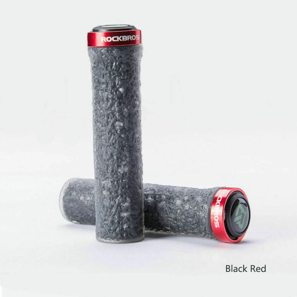 ROCKBROS Mountain Road Bike Grips Bicycle Handlebar Grips Double Lock-on 2.22cm - Image 4