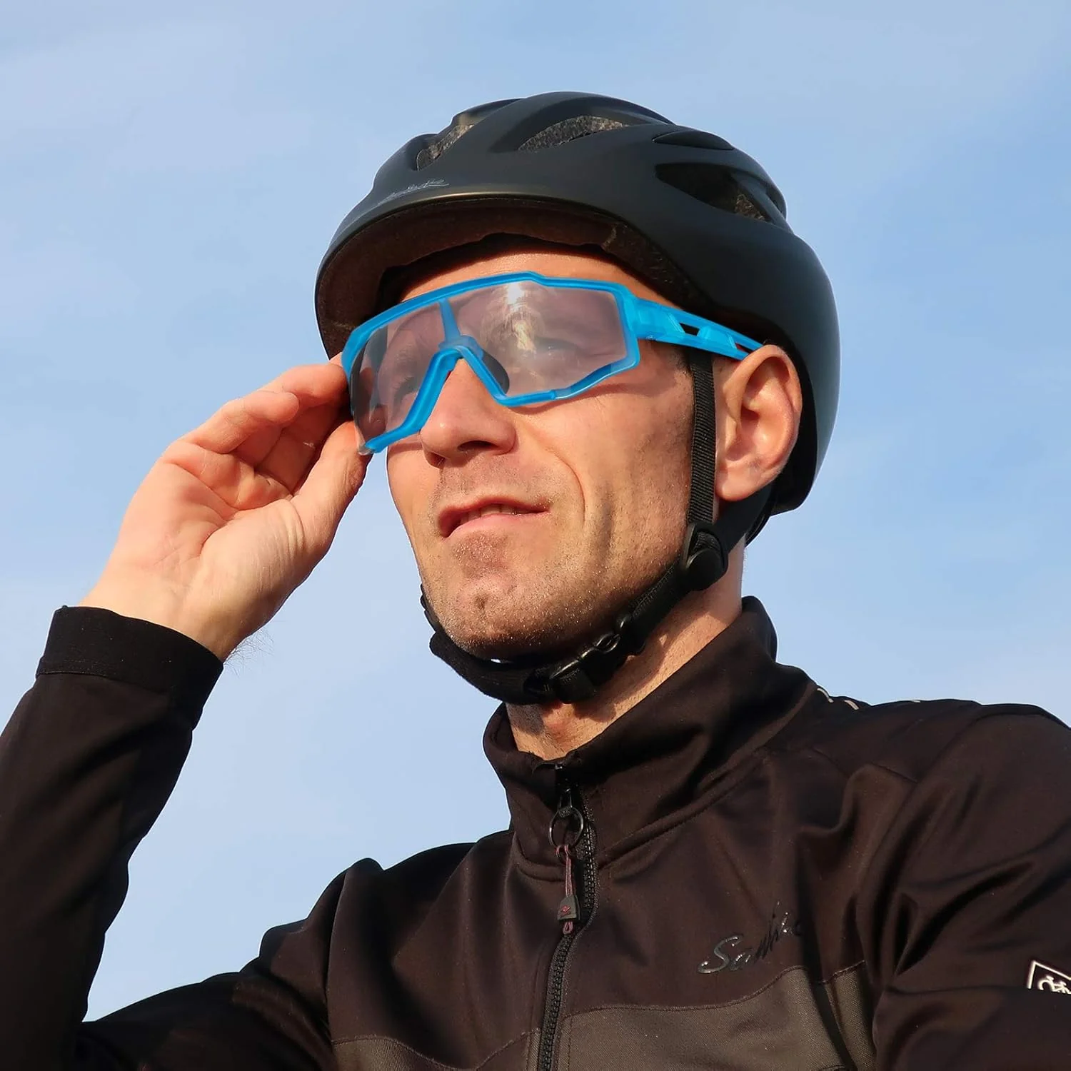 ROCKBROS Photochromic Cycling Sunglasses UV Protection Windproof Lightweight - Image 21