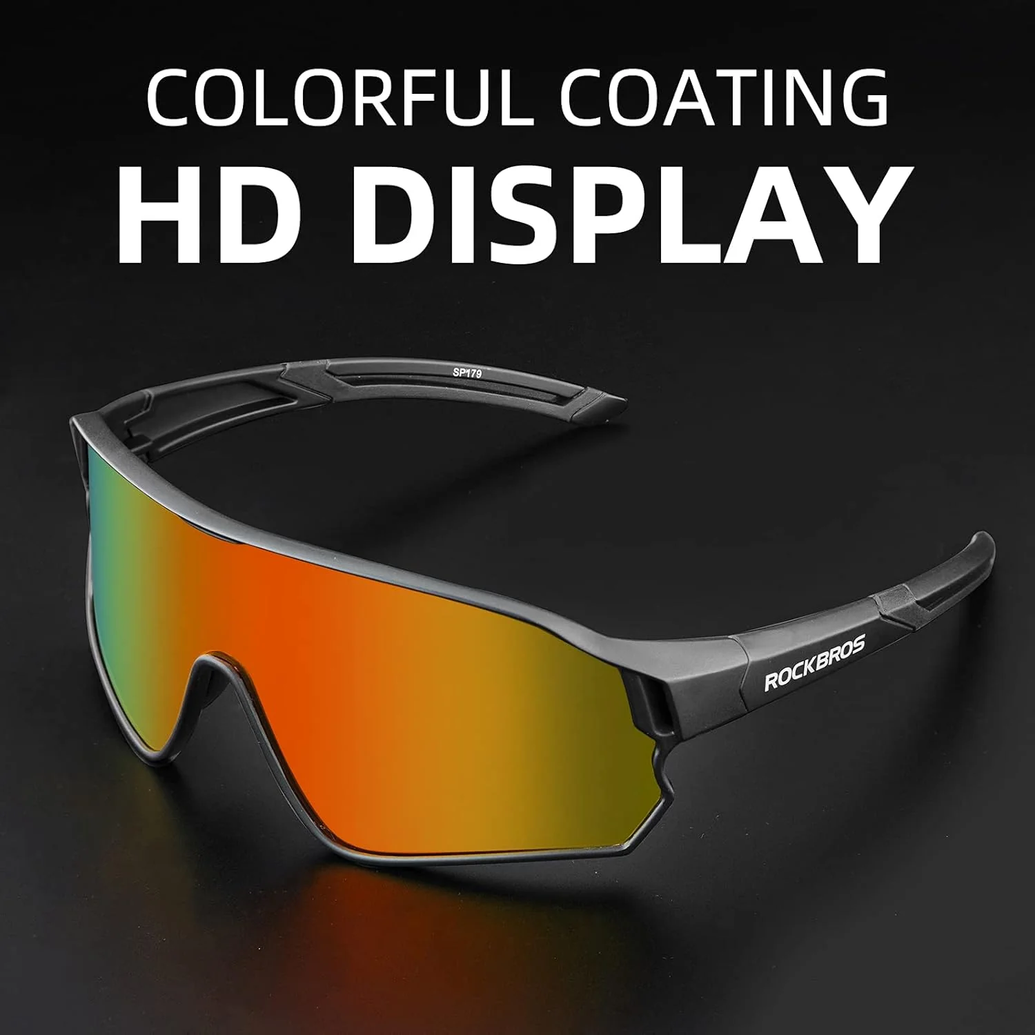 ROCKBROS Polarized Sunglasses UV Protection for Women Men Cycling - Image 18