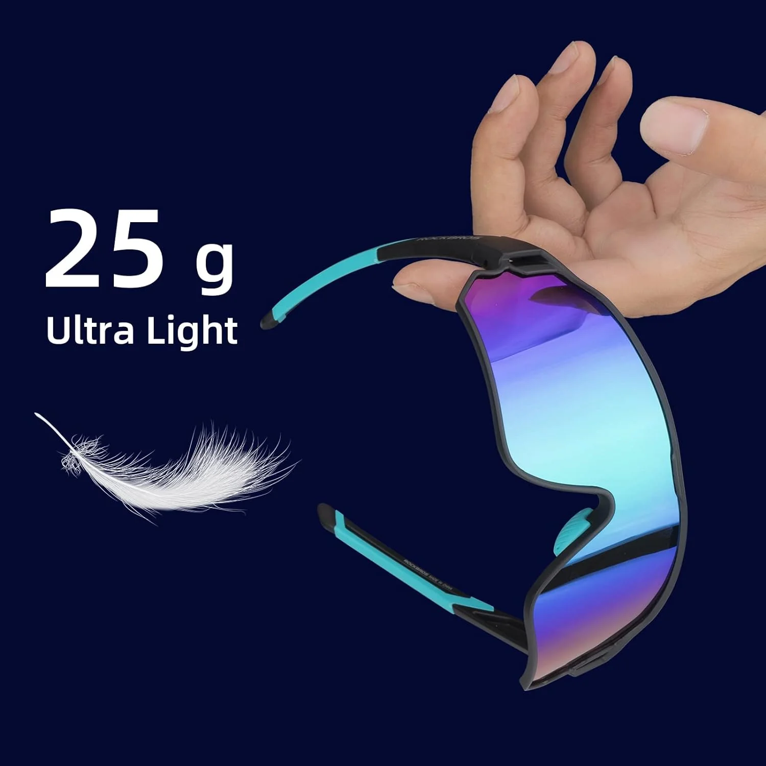ROCKBROS Polarized Sunglasses UV Protection for Women Men Cycling - Image 27