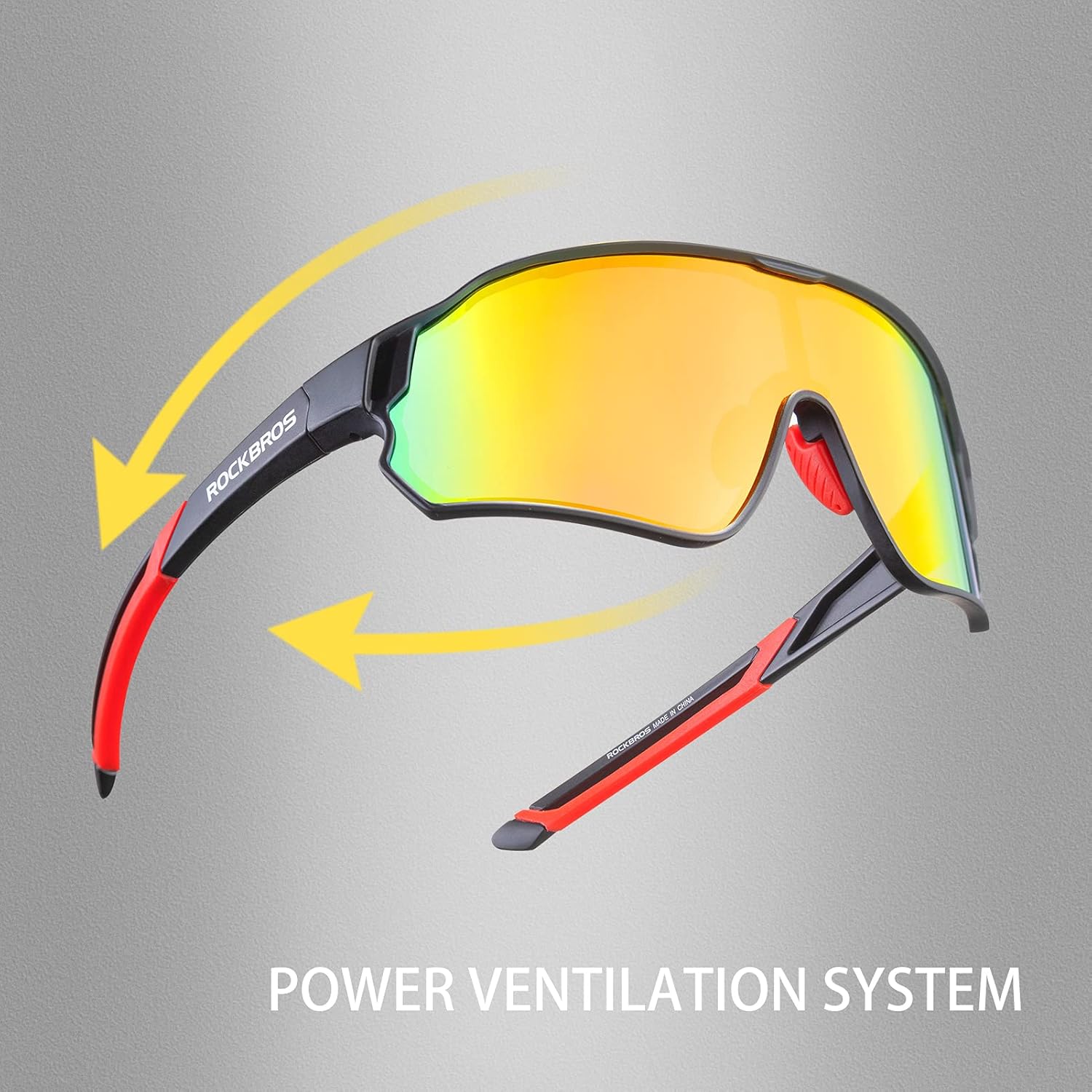 ROCKBROS Polarized Sunglasses UV Protection for Women Men Cycling - Image 35