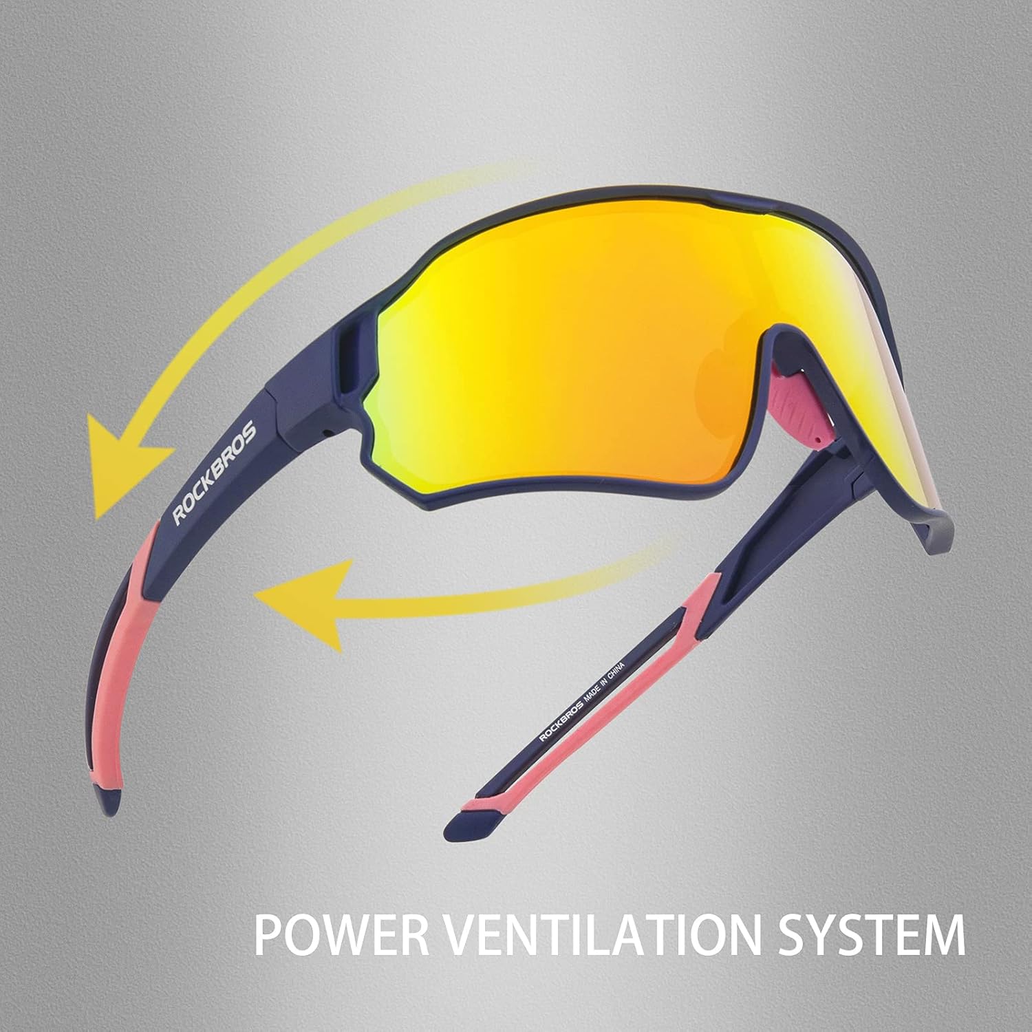 ROCKBROS Polarized Sunglasses UV Protection for Women Men Cycling - Image 46