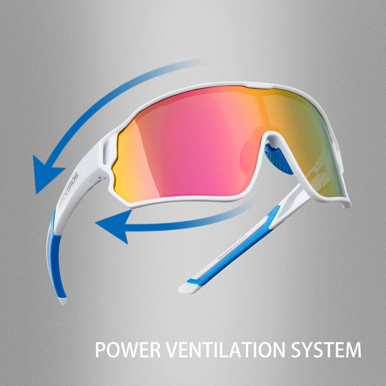 ROCKBROS Polarized Sunglasses UV Protection for Women Men Cycling - Image 79