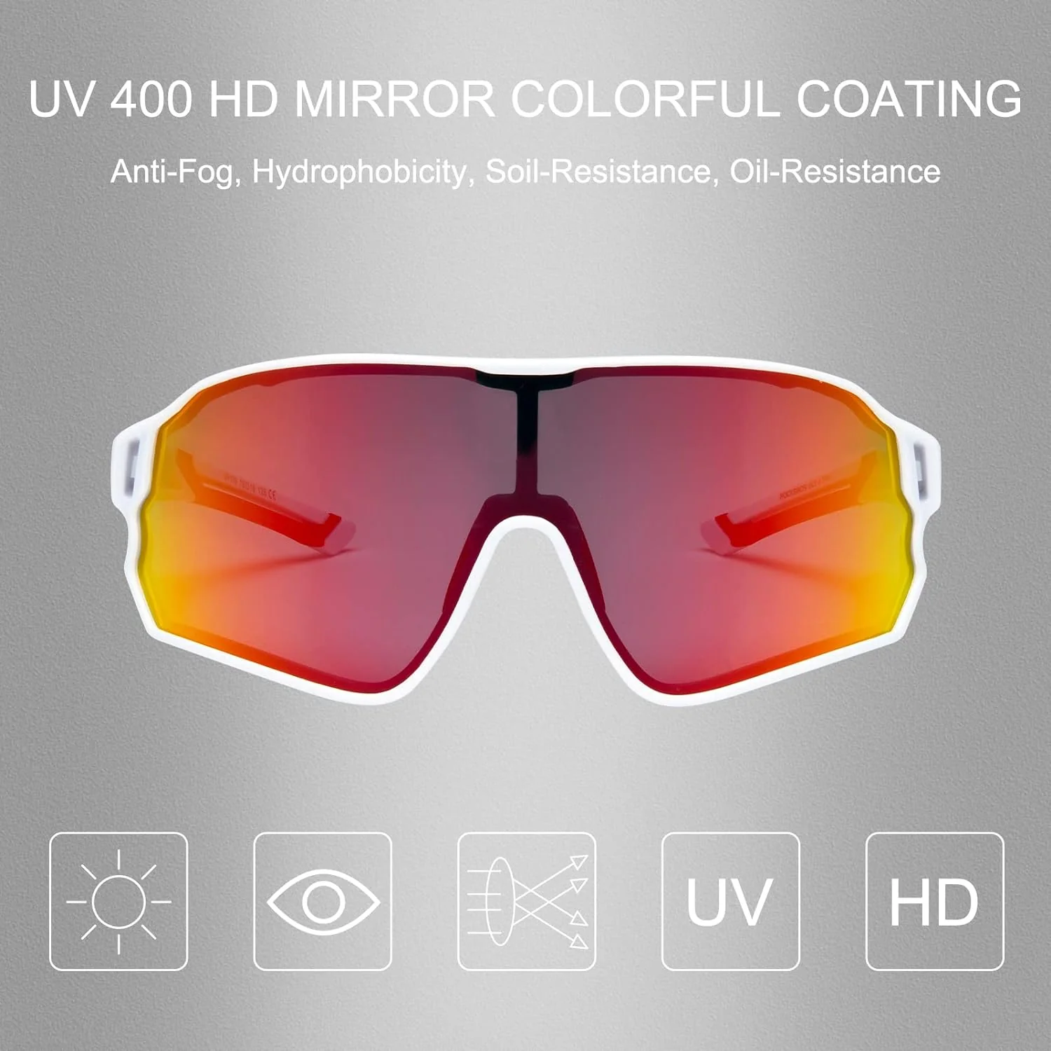ROCKBROS Polarized Sunglasses UV Protection for Women Men Cycling - Image 80