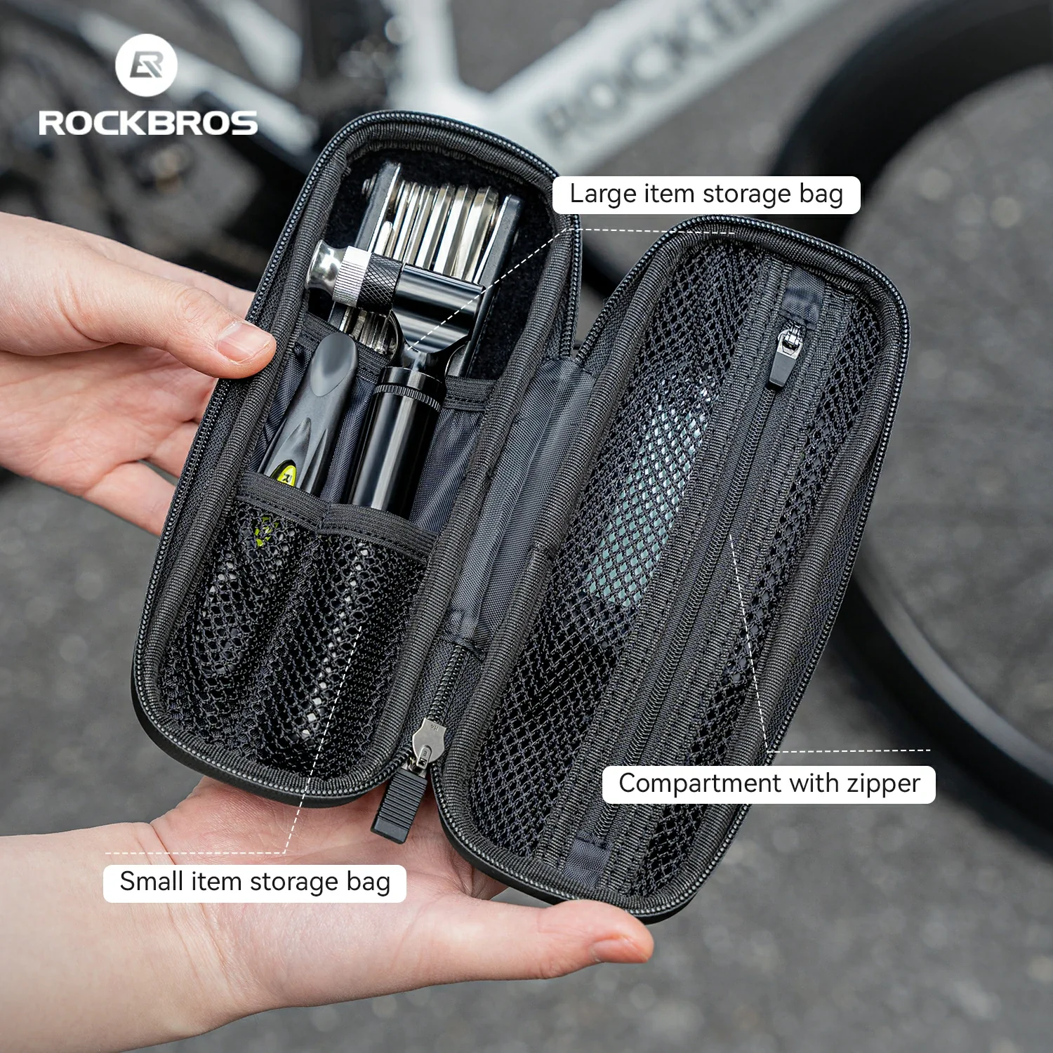 ROCKBROS Portable Bicycle Tool Storage Can - Image 2