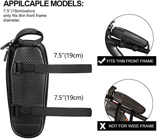 ROCKBROS Top Tube Bike Bag Bike Front Frame Bag EVA Bicycle Bag Below 6.2"/6.5" - Image 6