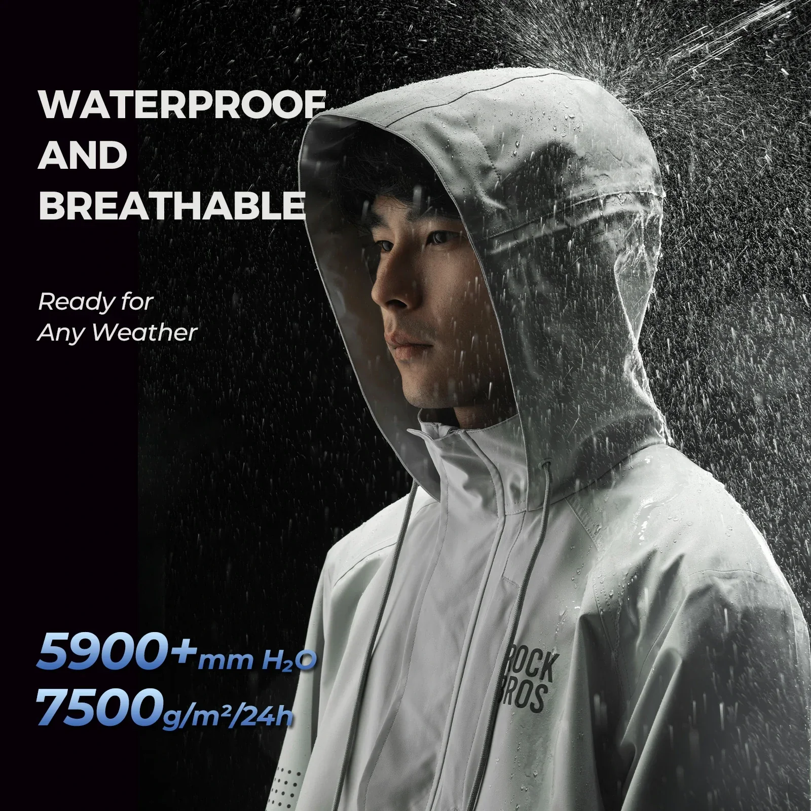 Long Raincoat Waterproof Poncho Jackets - Image 5