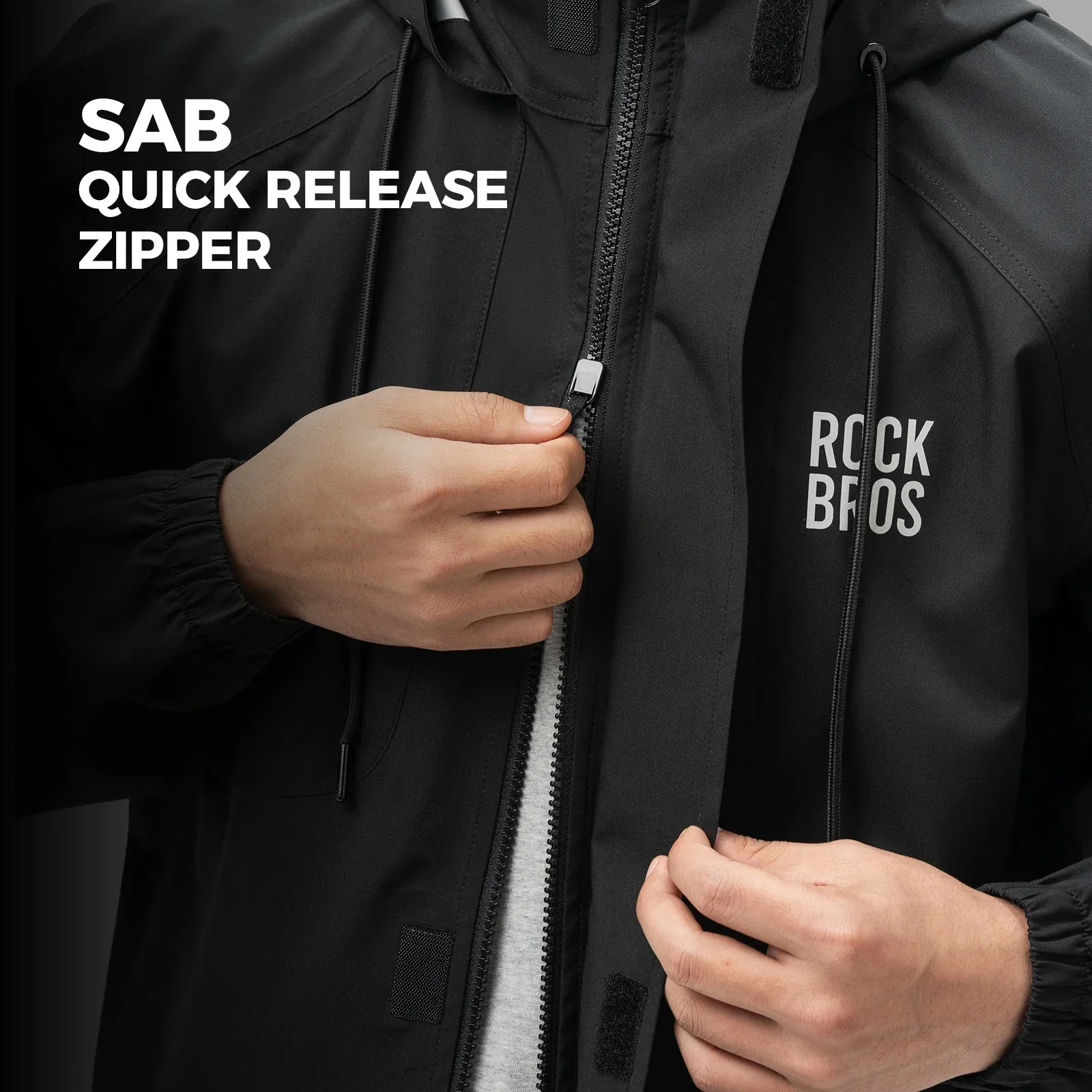 Long Raincoat Waterproof Poncho Jackets - Image 6