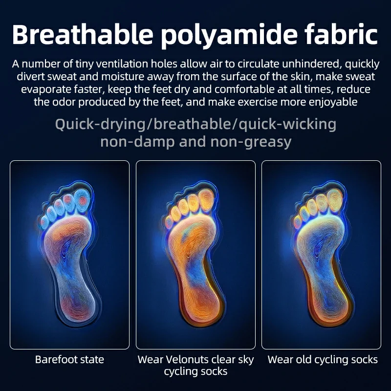 VeloNuts Cycling socks Breathable - Image 12