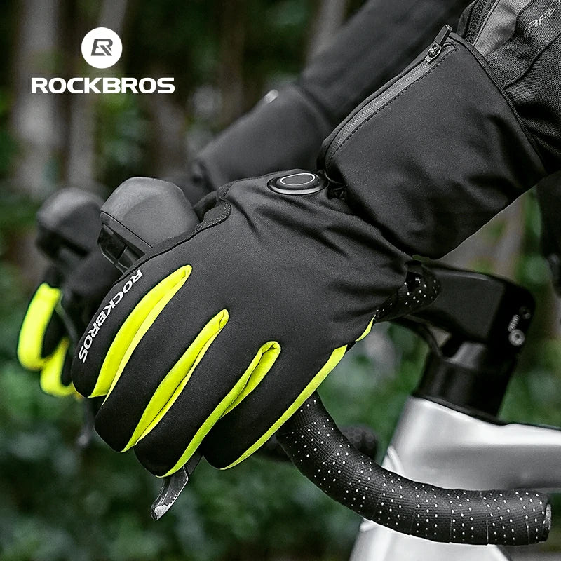 Winter Induction Heated Gloves Warm Windproof - Image 10